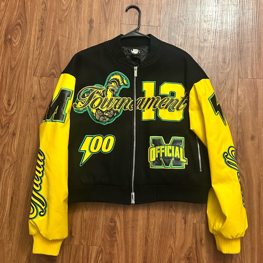 BoohooMAN Varsity Jacket
